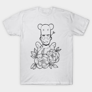 Flowers b&w T-Shirt